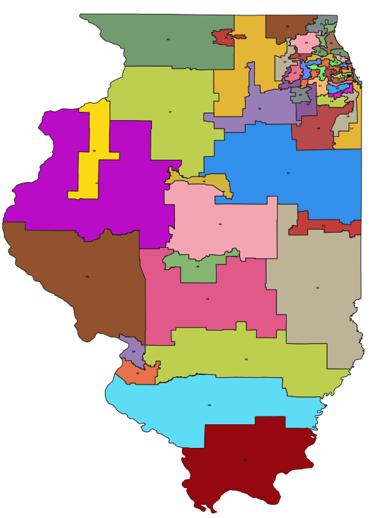 Friday Night Map: Republicans, Democrats lash out over first draft of proposed legislative districts